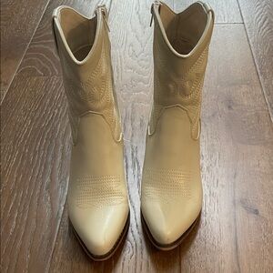 Altar’d State cream boots